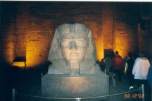 Nachts im Tempel von Luxor